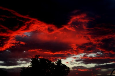 Abendrot in St.Gallen